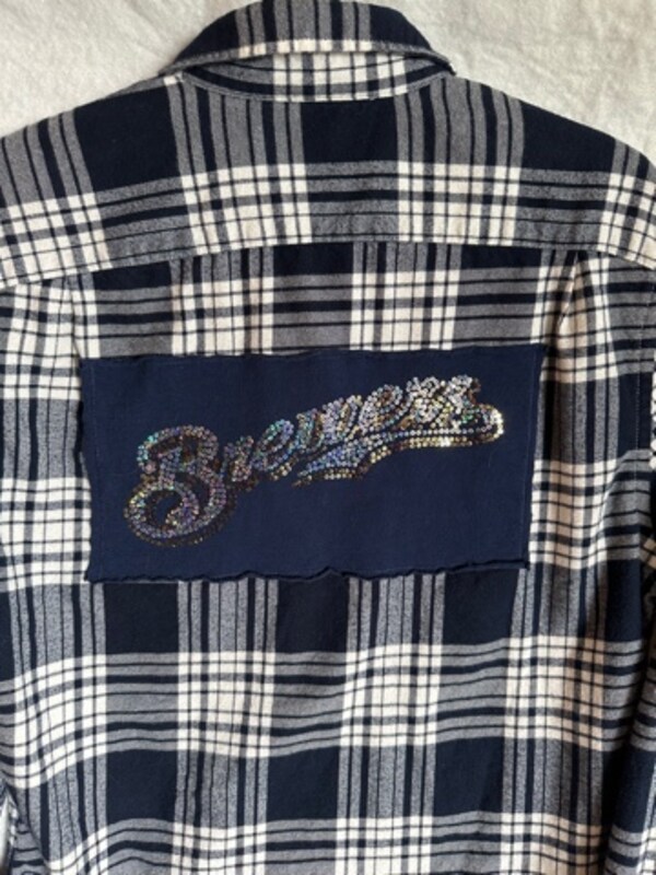 Milwaukee brewers flannel deals shirt
